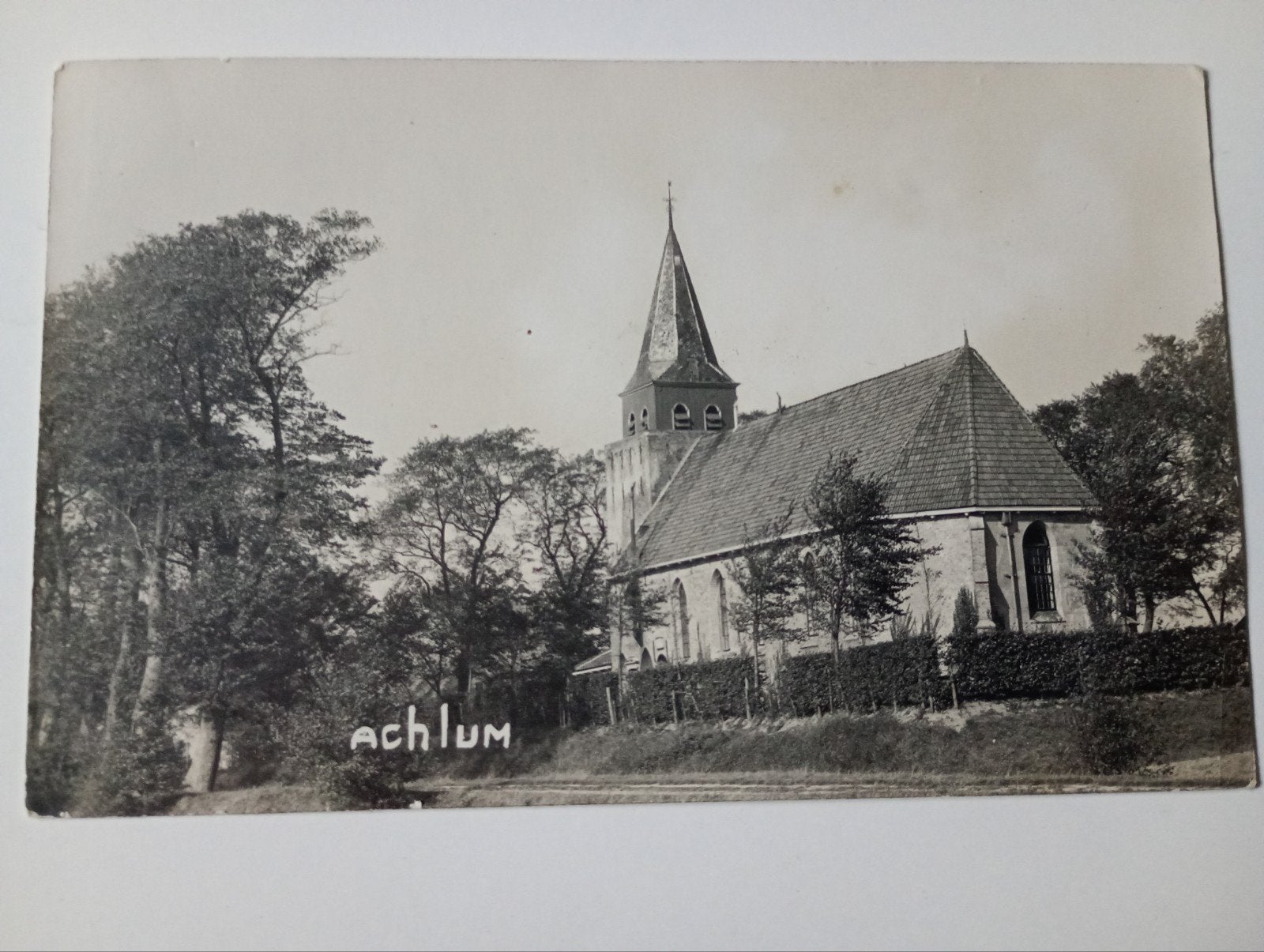 Fotokaart Achlum, Ophalen of Verzenden, Voor 1920, Ongelopen, Friesland