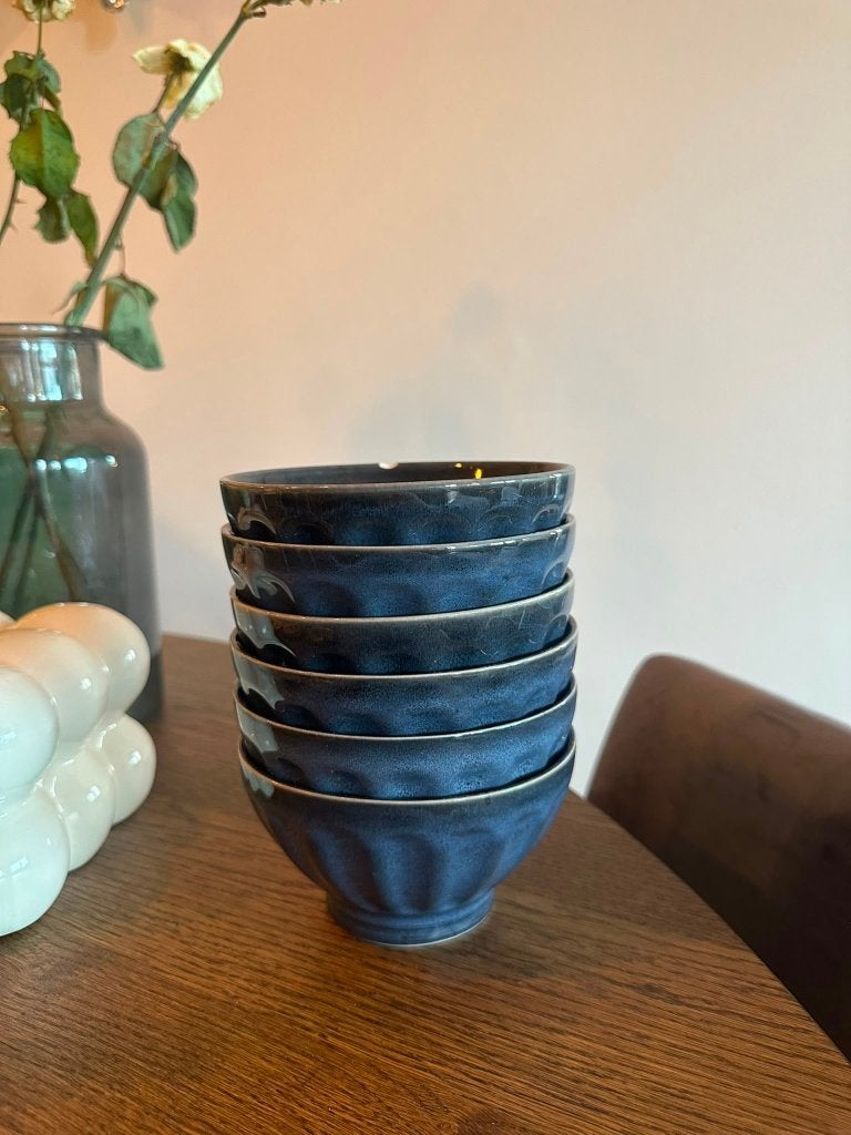 Servies van Action - Borden en Kommen (Gebruikt), Gebruikt, Overige merken, Keramiek, Ophalen of Verzenden
