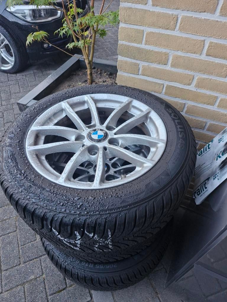 BMW Velgen met Solus 4S HA32 All Season Banden, Ophalen, Gebruikt, 16 inch, Banden en Velgen