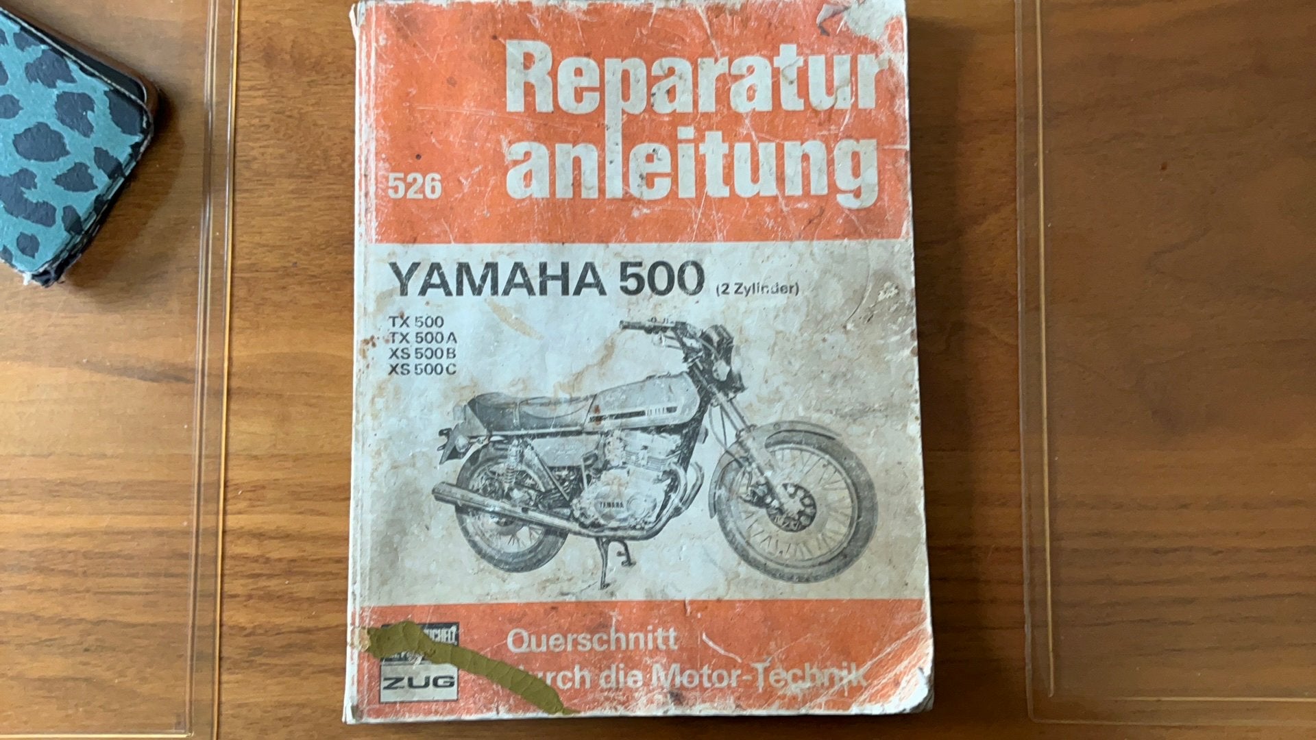 Yamaha 500 reparatie boek, Ophalen of Verzenden, Gelezen, Merk of Model