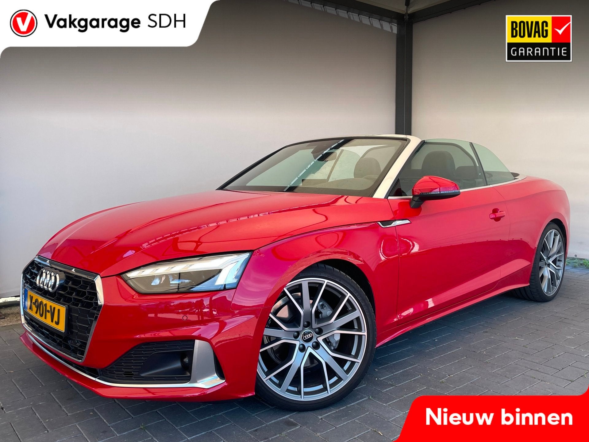 Audi A5 Cabriolet 40 TFSI quattro S edition Competition|Stoe, Auto's, Audi, Gebruikt, 4 stoelen, Bedrijf, Vierwielaandrijving