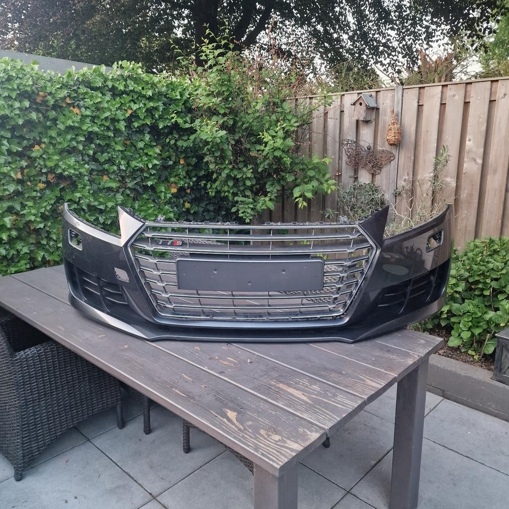 Voorbumper audi TT MK3 8S daytona grey, Ophalen, Audi, Bumper