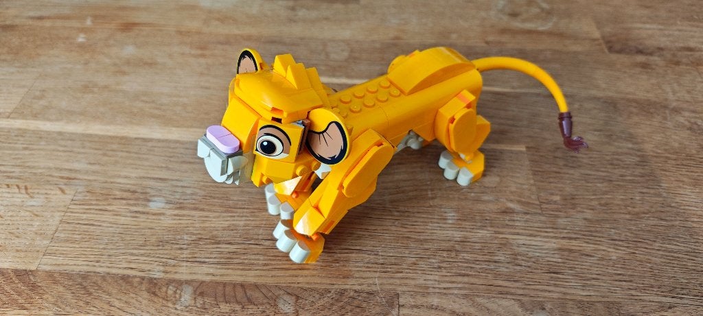 LEGO 43243 Simba the Lion King Cub (2024), Lego, Ophalen of Verzenden, Zo goed als nieuw, Disney