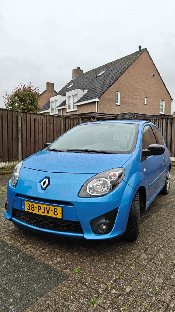 Renault Twingo 1.2 16V 2011 Blauw, Auto's, Renault, 839 kg, Origineel Nederlands, Handgeschakeld, Grijs