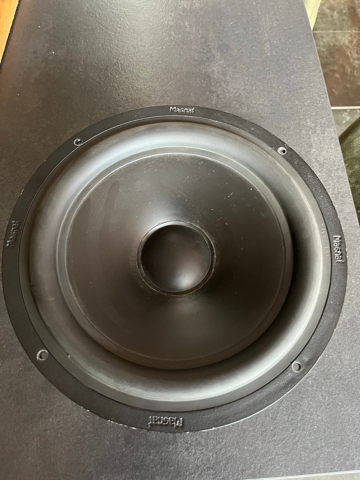 Magnat P25WN-00 Subwoofer - 4 Ohm, Ophalen of Verzenden, Gebruikt, Subwoofer, Magnat