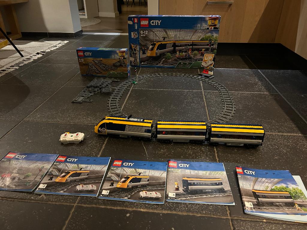 Legotrein, Ophalen, Overige thema's, Inclusief extra onderdelen, Lego