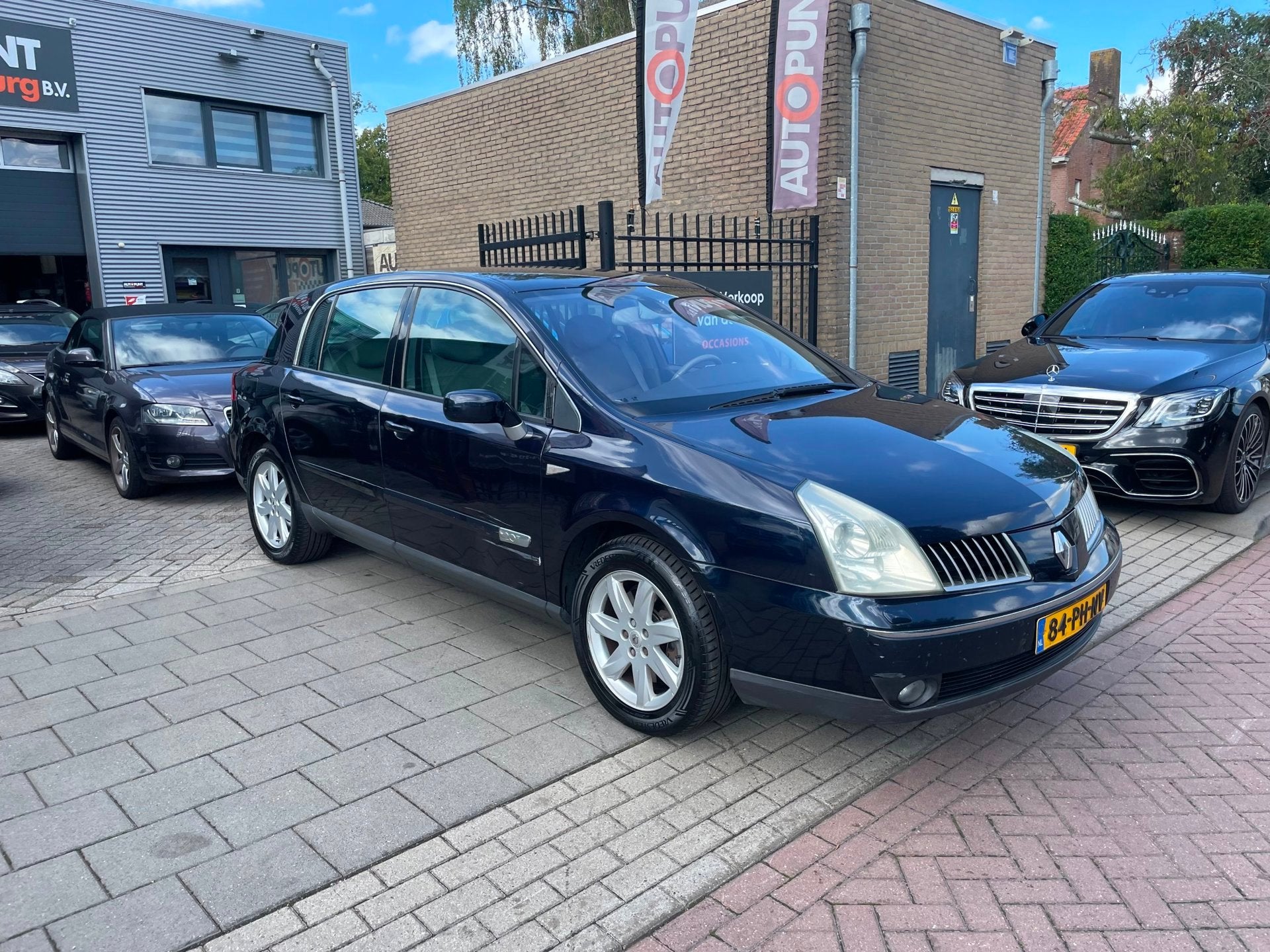Renault Vel Satis 2.0 16V Turbo Privilége Trekhaak Airco NA, 1998 cc, Gebruikt, 4 cilinders, Blauw