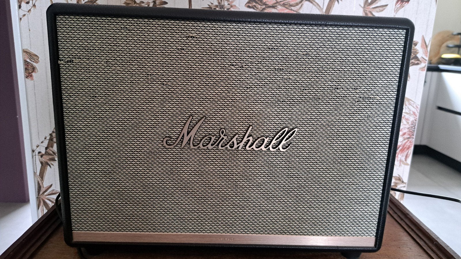 Marshall Woburn 2 Bluetooth Speaker - Krachtig Geluid, Stereo speakers, Gebruikt, Ophalen of Verzenden, Bluetooth