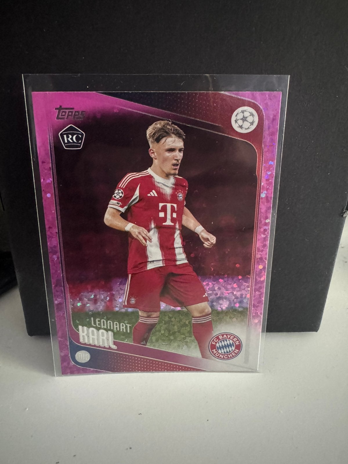 Lennart Karl (bayern) topps champions league insert rookie, Ophalen of Verzenden, Zo goed als nieuw, Plaatje