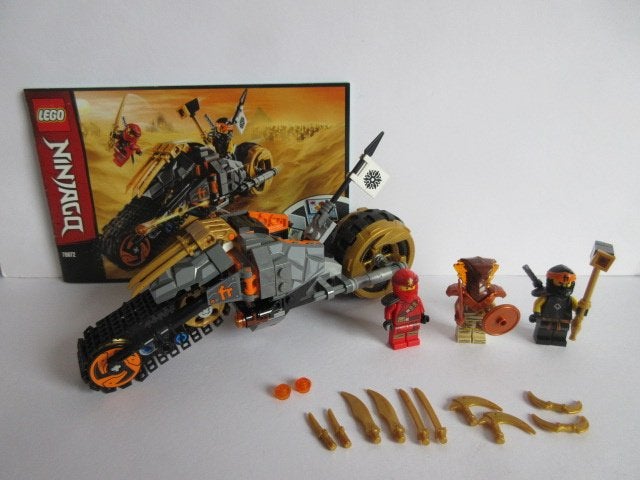 70672 Ninjago Cole's Dirt Bike, Cole s Crossmotor, Lego, Ophalen of Verzenden, Zo goed als nieuw, Ninjago