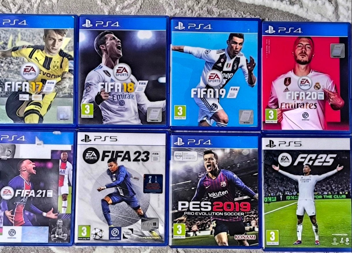 FIFA & PES Games PS4/PS5 Collectie (8 stuks), Ophalen of Verzenden