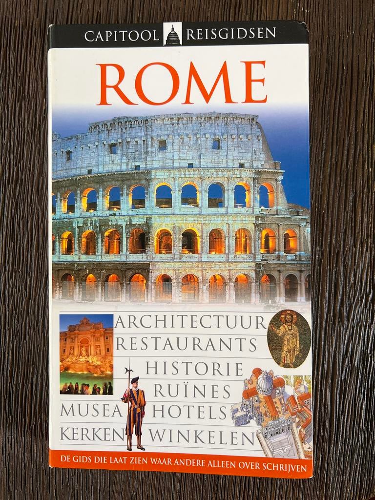 Capitool Reisgids Rome: Architectuur, Restaurants, Historie, Boeken, Reisgidsen, Gelezen, Capitool, Europa, Ophalen of Verzenden