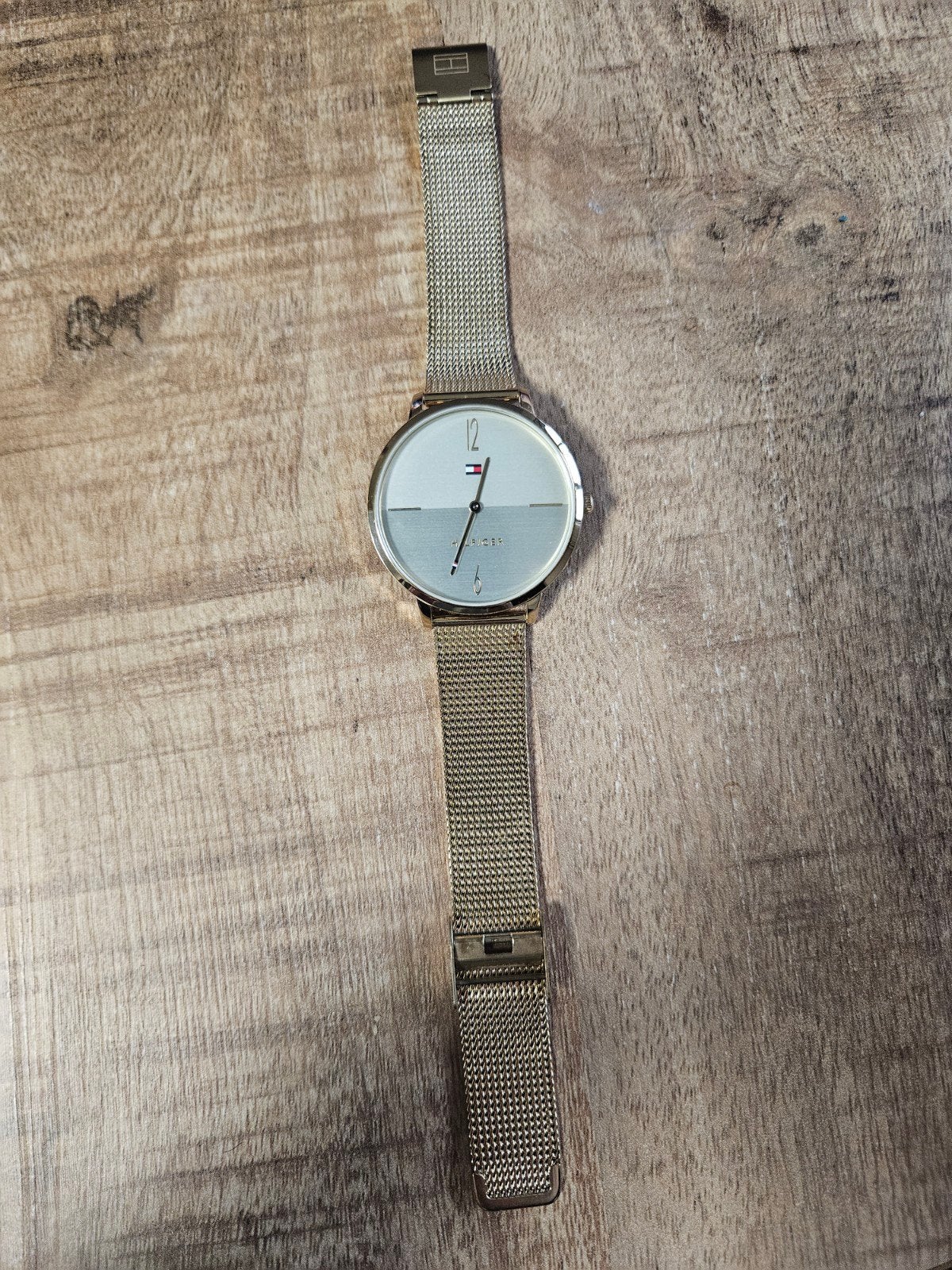 tommy hilfiger horloge, Ophalen of Verzenden, Zo goed als nieuw, Staal, Overige merken