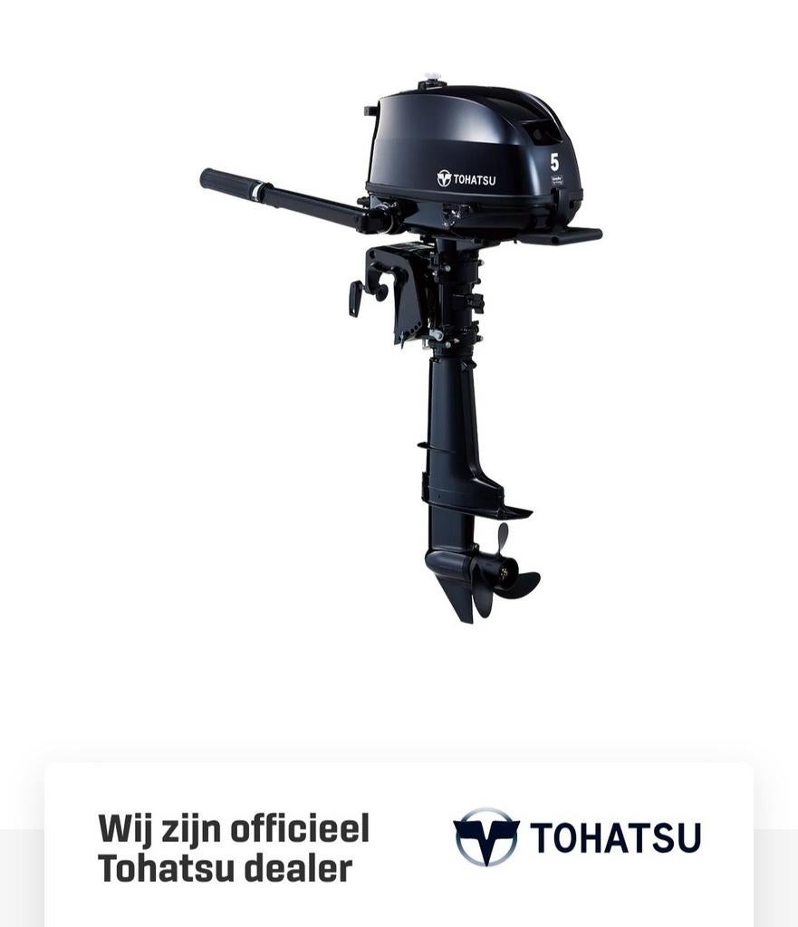 Goedkoopste Tohatsu Buitenboordmotoren, incl. 5 jr. garantie, Ophalen, Tohatsu, Nieuw, Meeboerserf 5, 3851 SR Ermelo