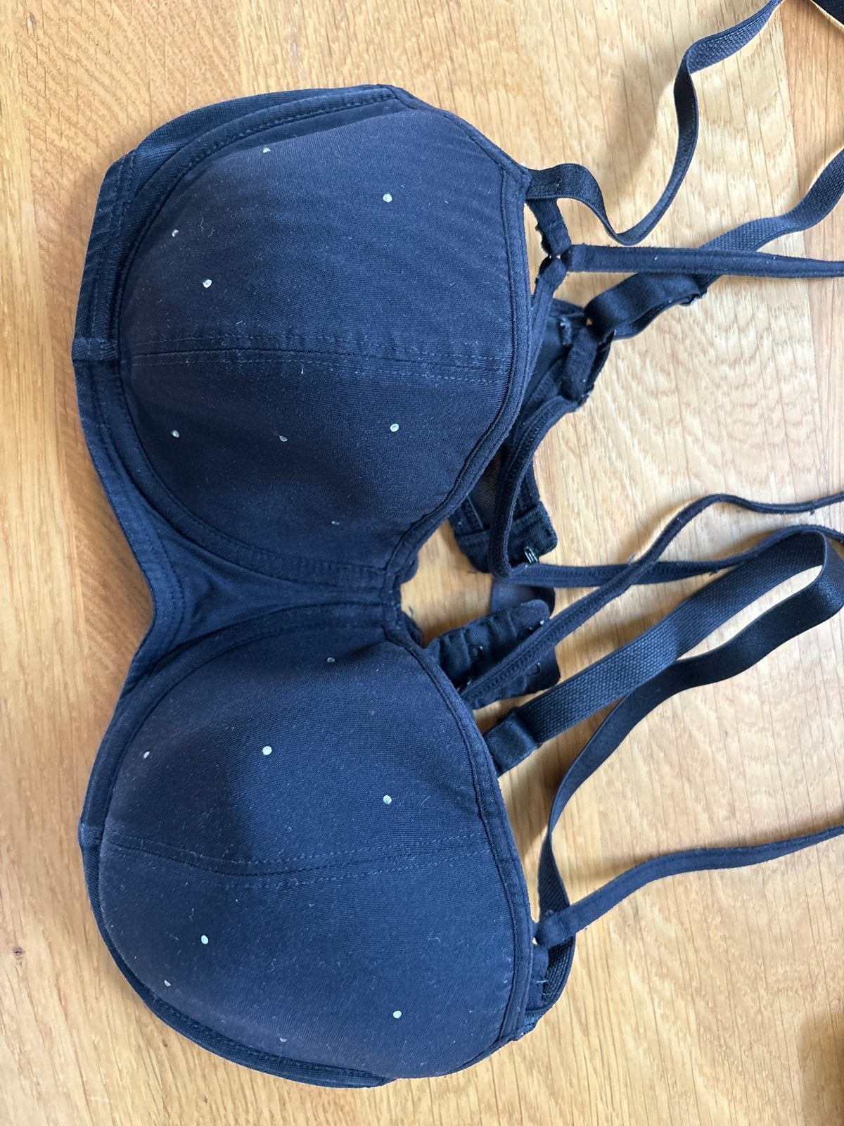 Marlies Dekkers BH 75C Zwart met strass steentjes, Ophalen of Verzenden, Zwart, BH