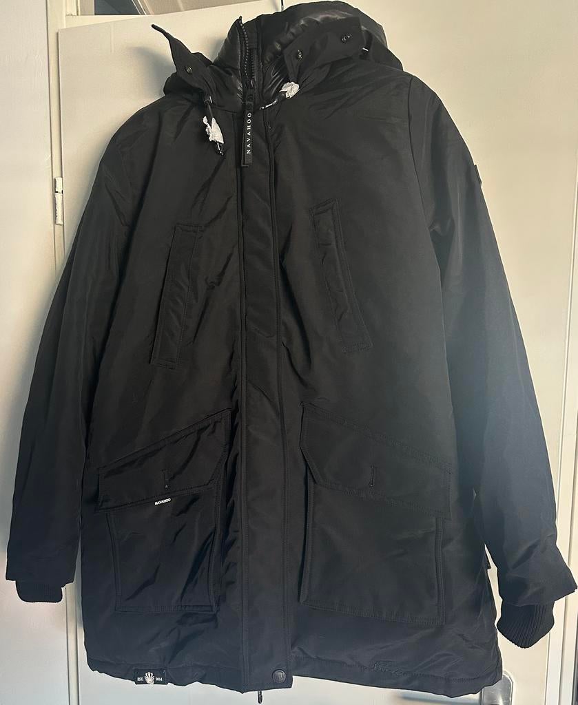 Navahoo winterjas, Kleding | Dames, Jassen | Winter, Nieuw, Maat 46/48 (XL) of groter, Zwart, Ophalen of Verzenden