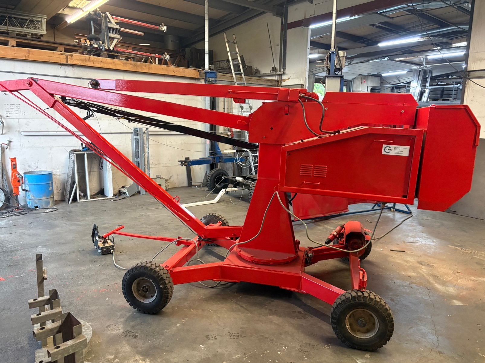 Lijmkraan NK375 - Mobiele Bouwkraan, Zakelijke goederen, Machines en Bouw | Kranen en Graafmachines, Ophalen, Kraan