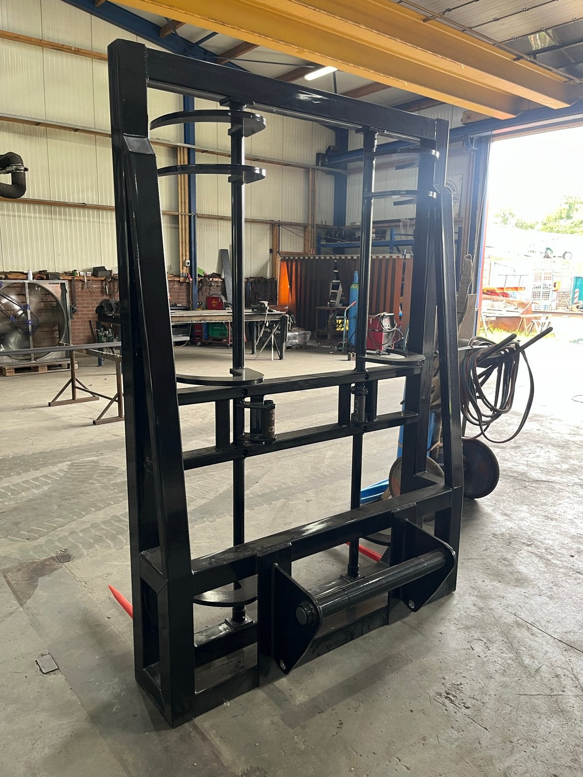 Balenklem met Manitou aansluiting, Ophalen, Akkerbouw, Oogstmachine