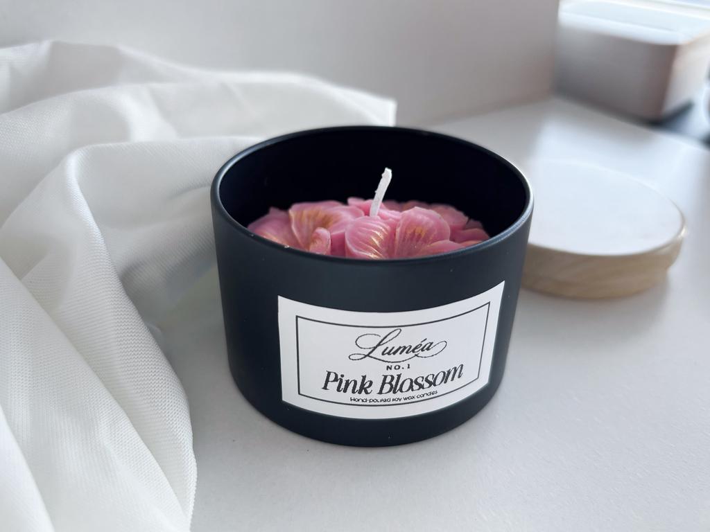 Pink Blossom, Overige materialen, Nieuw, Ophalen of Verzenden, Kaars