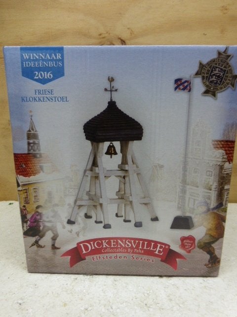dickensville Klokkenstoel kerstdorp kersthuisjes accessoires, Ophalen of Verzenden, Zo goed als nieuw