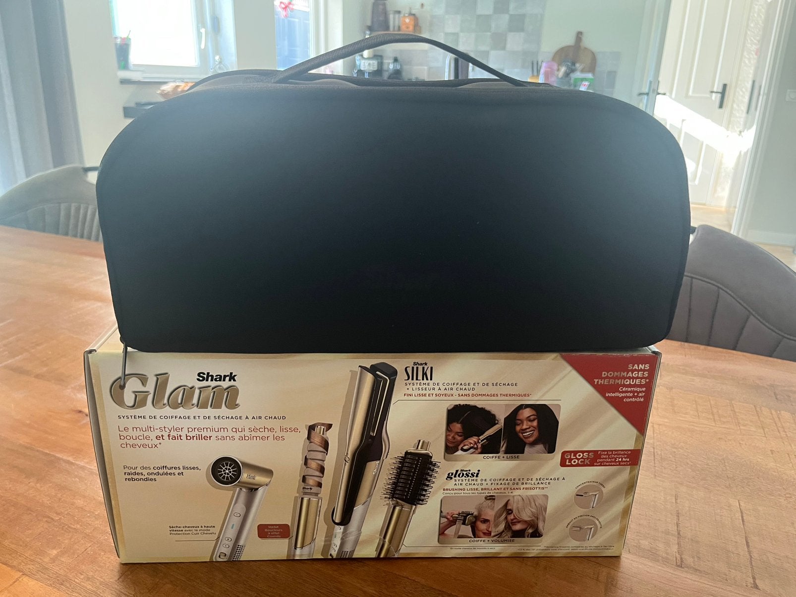 NIEUW Shark Glam 5 in 1 multistyler HD6051SEU, Ophalen, Nieuw, Overige kleuren, Softcase