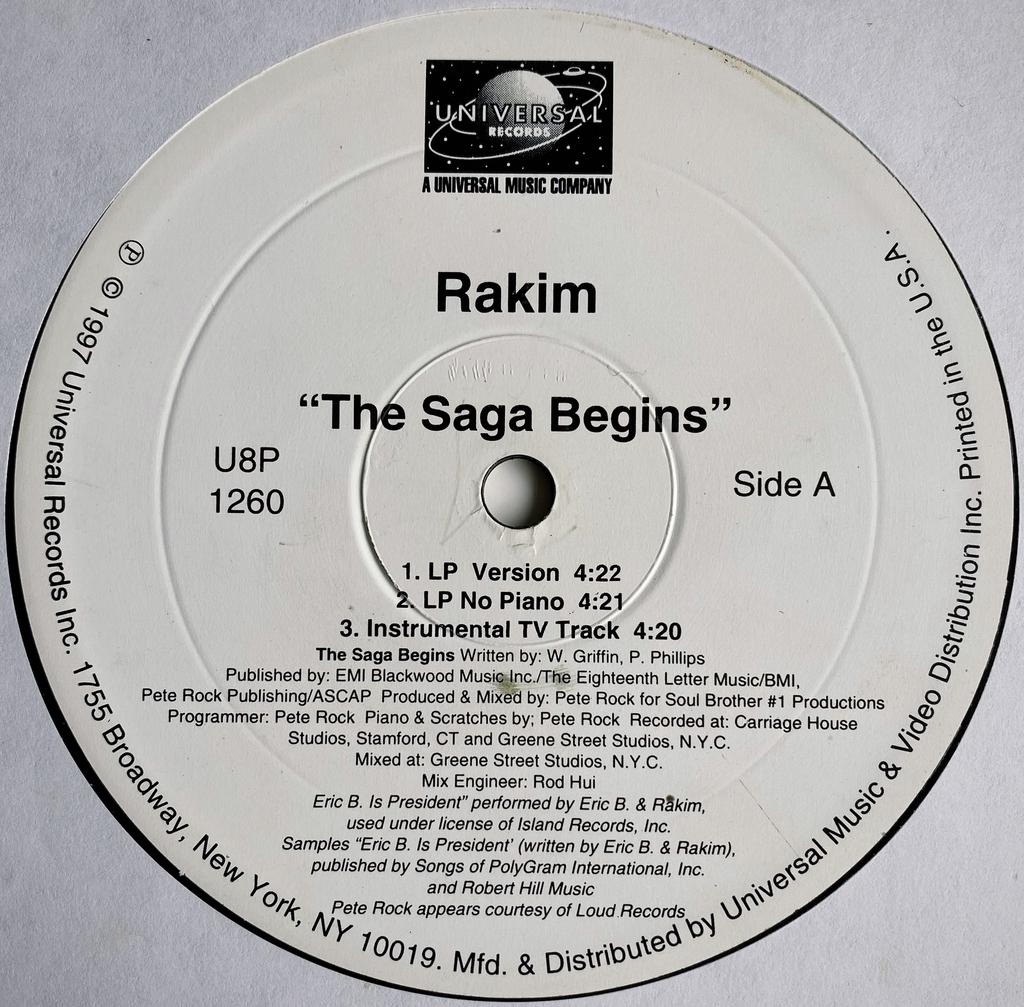 3x “90’s Hip Hop vinyl” (Rakim, Pete Rock, Gang Starr), Ophalen of Verzenden, 1985 tot 2000