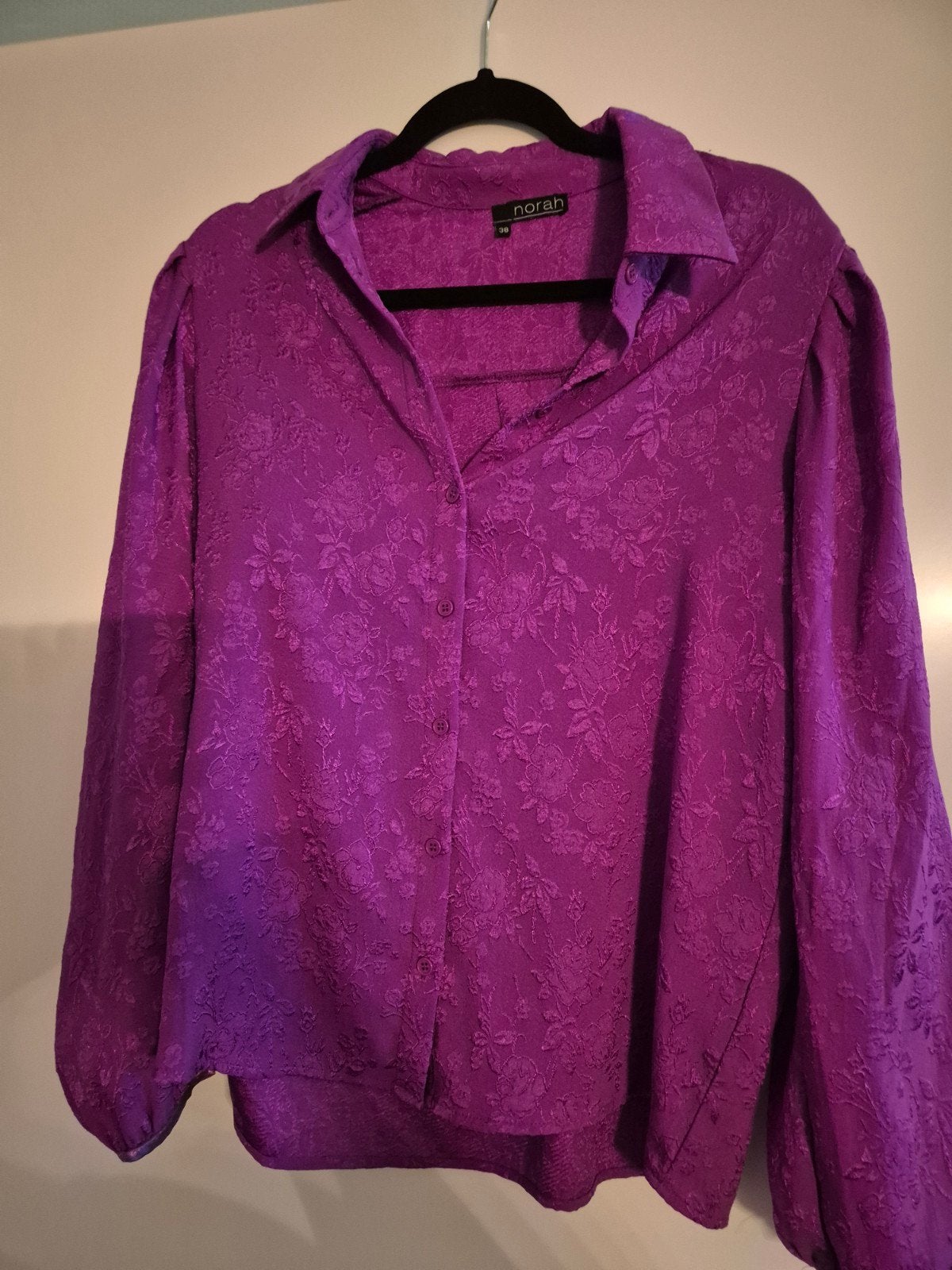 Nieuwe fuchsia blouse Norah maat 38, Maat 38/40 (M), Nieuw, Ophalen of Verzenden, Norah