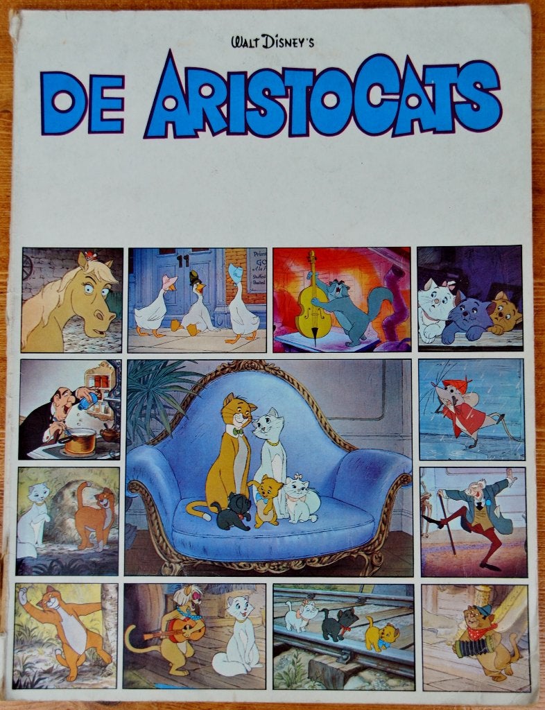 Stripboek De Aristocats, Eén stripboek, Ophalen of Verzenden, Gelezen