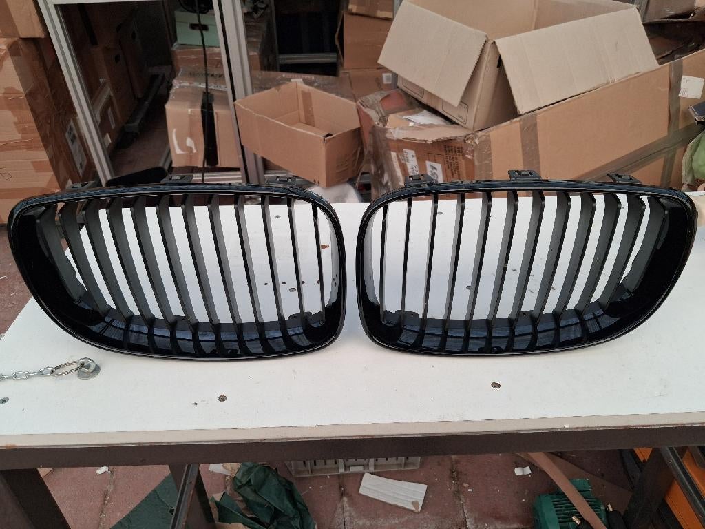 BMW 1 serie zwarte grill roosters nieren, Ophalen of Verzenden, Gebruikt, BMW