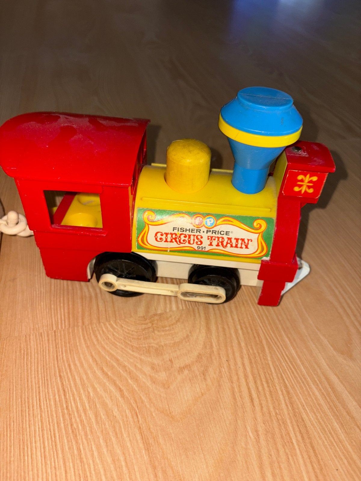 Vintage Fisher-Price Circus Trein Speelset, Ophalen of Verzenden, Gebruikt, Speelset