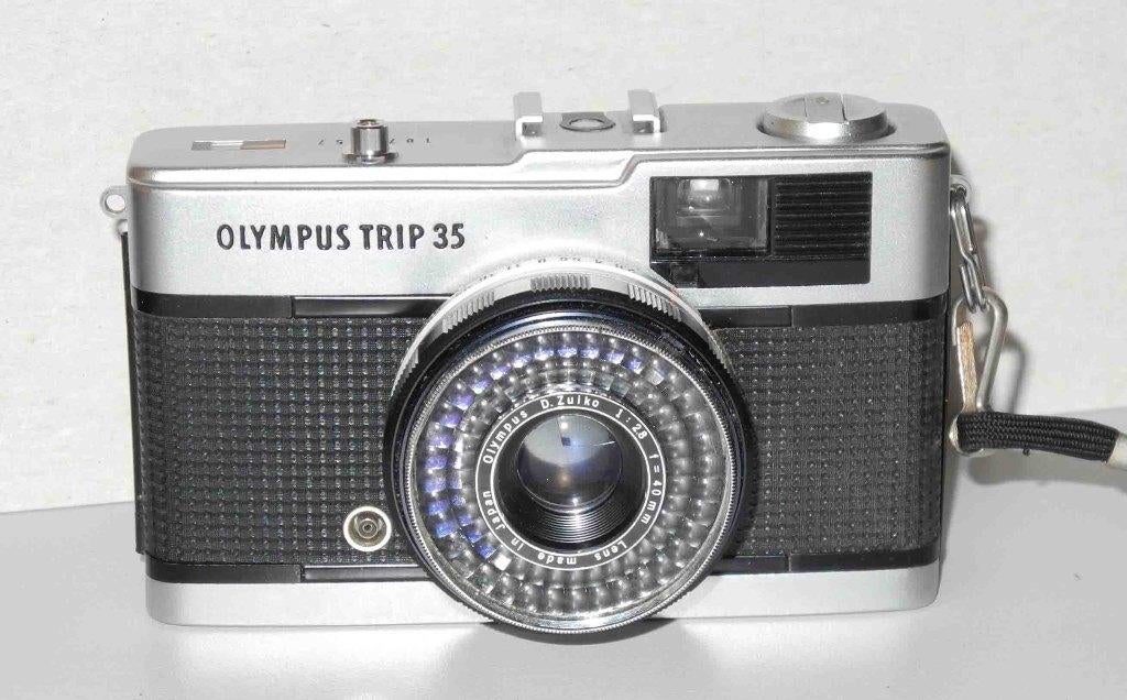 Olympus Trip 35 in mint conditie, Audio, Tv en Foto, Fotocamera's Analoog, Ophalen of Verzenden, Gebruikt, Compact, Olympus