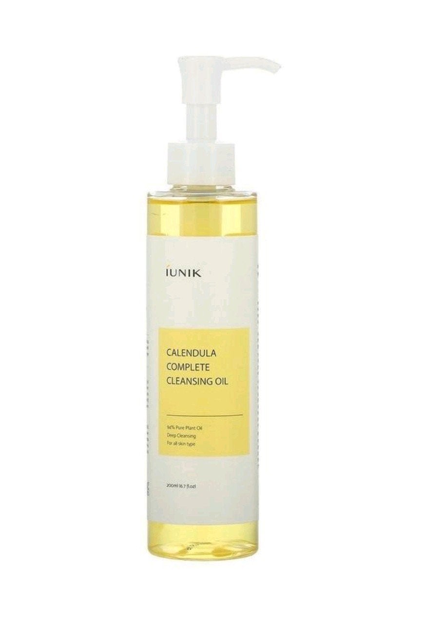 Nieuwe en ongeopende IUNIK Calendula Complete Cleansing Oil., Ophalen of Verzenden, Nieuw, Gehele gezicht, Reiniging
