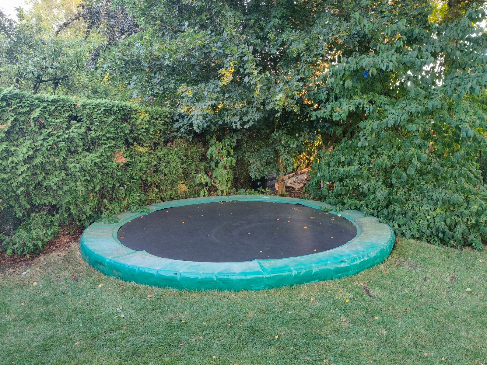 Grote ingegraven trampoline 4,30m, Kinderen en Baby's, Ophalen, Gebruikt