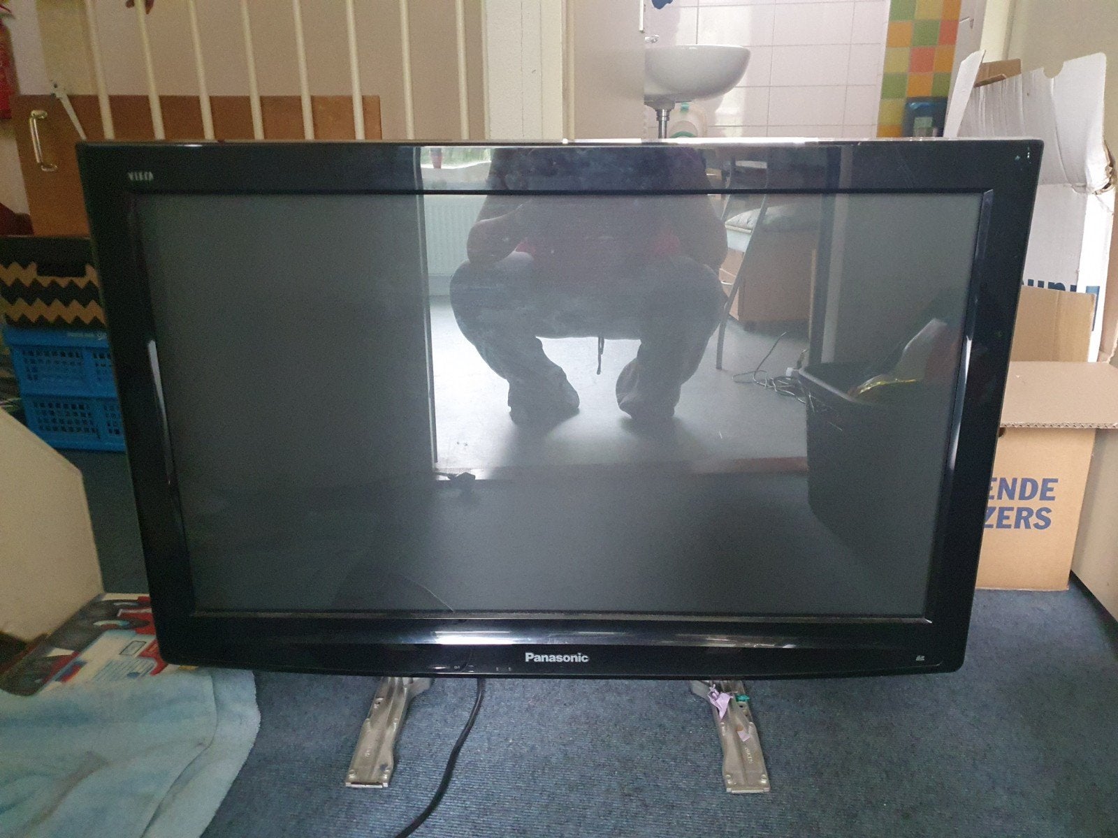 Panasonic TX-P37C10E Plasma TV, Audio, Tv en Foto, Televisies, Ophalen, Gebruikt, Panasonic, 50 Hz