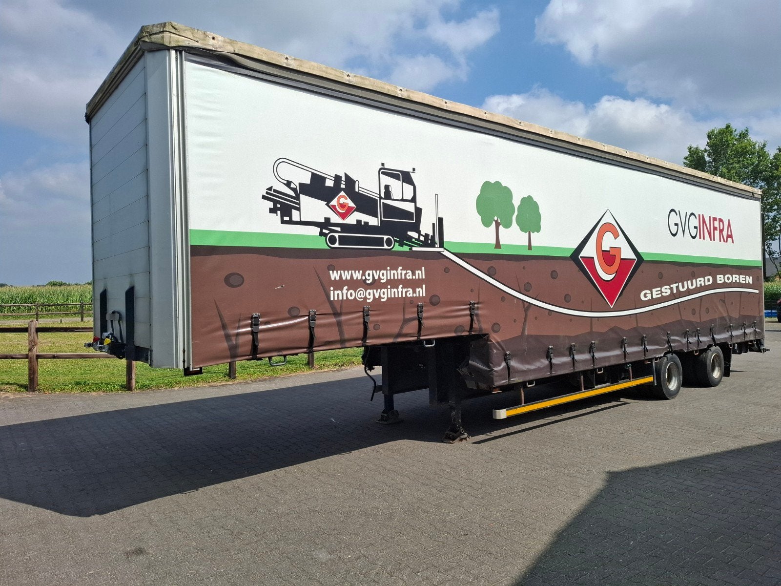 Schwarzmueller oplegger dieplader, Bedrijf, Aanhangers en Opleggers, Te koop