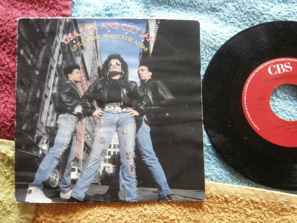 Lisa Lisa & Cult Jam - Little Frankie Wants To Be A Star., 7 inch, Zo goed als nieuw, Pop, Fotohoes