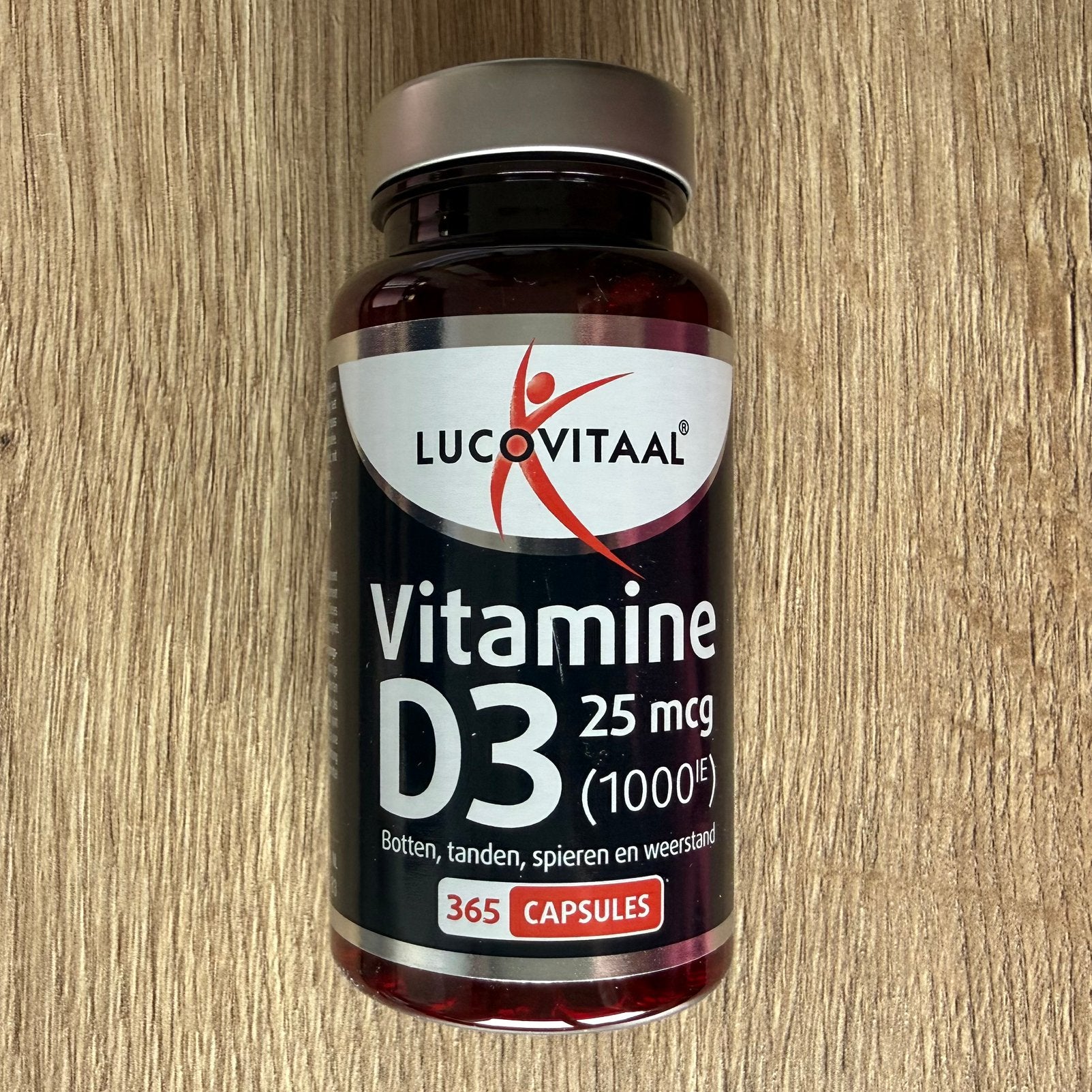 Lucovitaal - Vitamine D3 25 mcg - 365 capsules, Ophalen of Verzenden, Nieuw, Overige typen