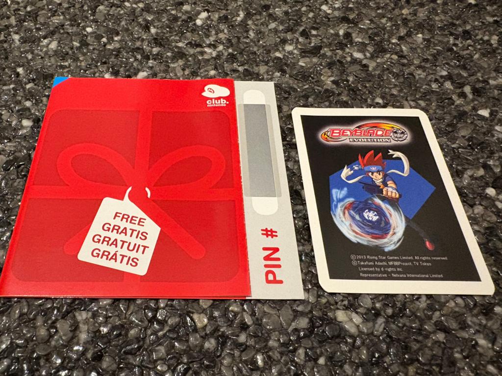 Beyblade Revolution (3DS) Kaart + Nintendo Club Onbekrast, 1 speler, Ophalen of Verzenden, Zo goed als nieuw, Vanaf 3 jaar