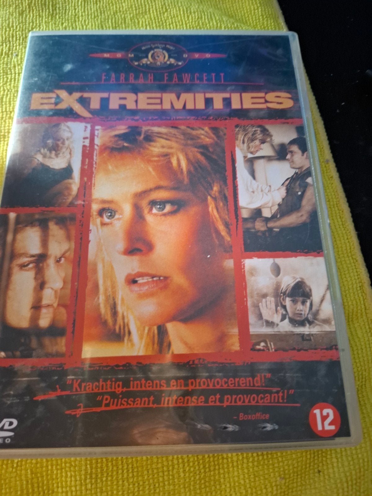 Extremities DVD - Farrah Fawcett - Krachtig en intens, Vanaf 12 jaar, Ophalen of Verzenden, Gebruikt, Psychologische thriller