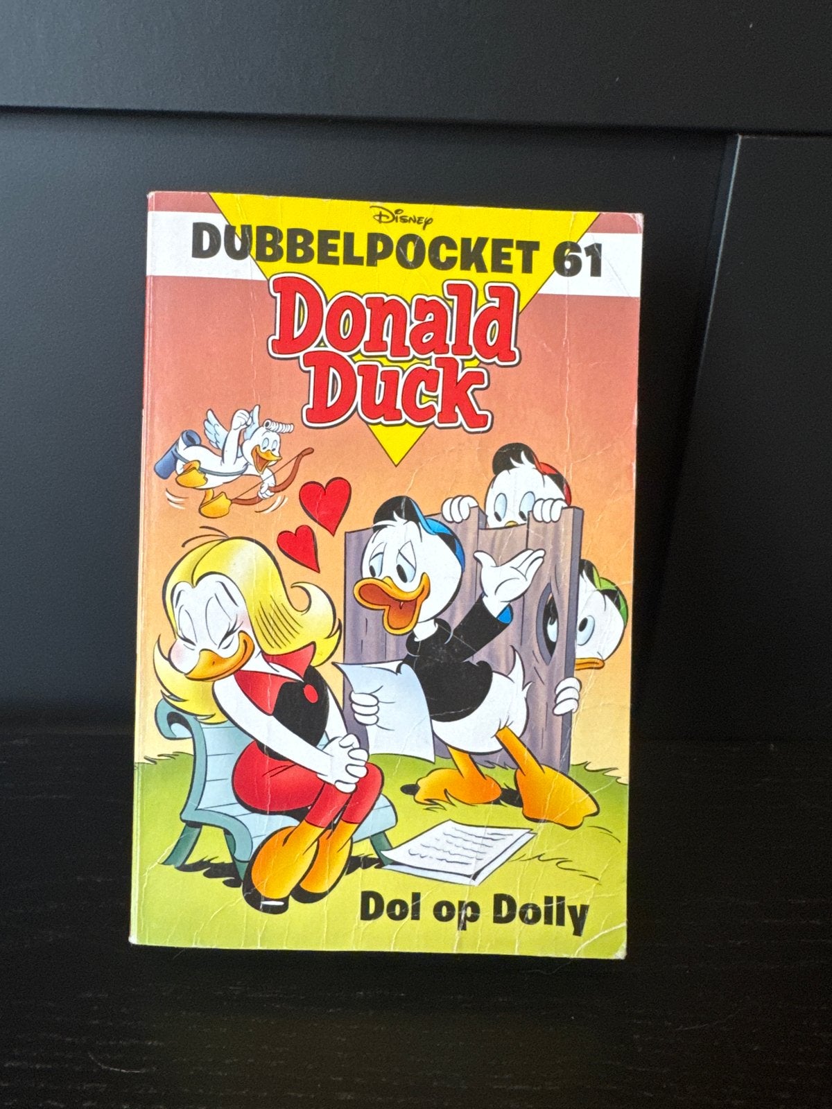 Donald Duck Dubbelpocket 61: Dol op Doily, Eén stripboek, Ophalen of Verzenden, Gelezen