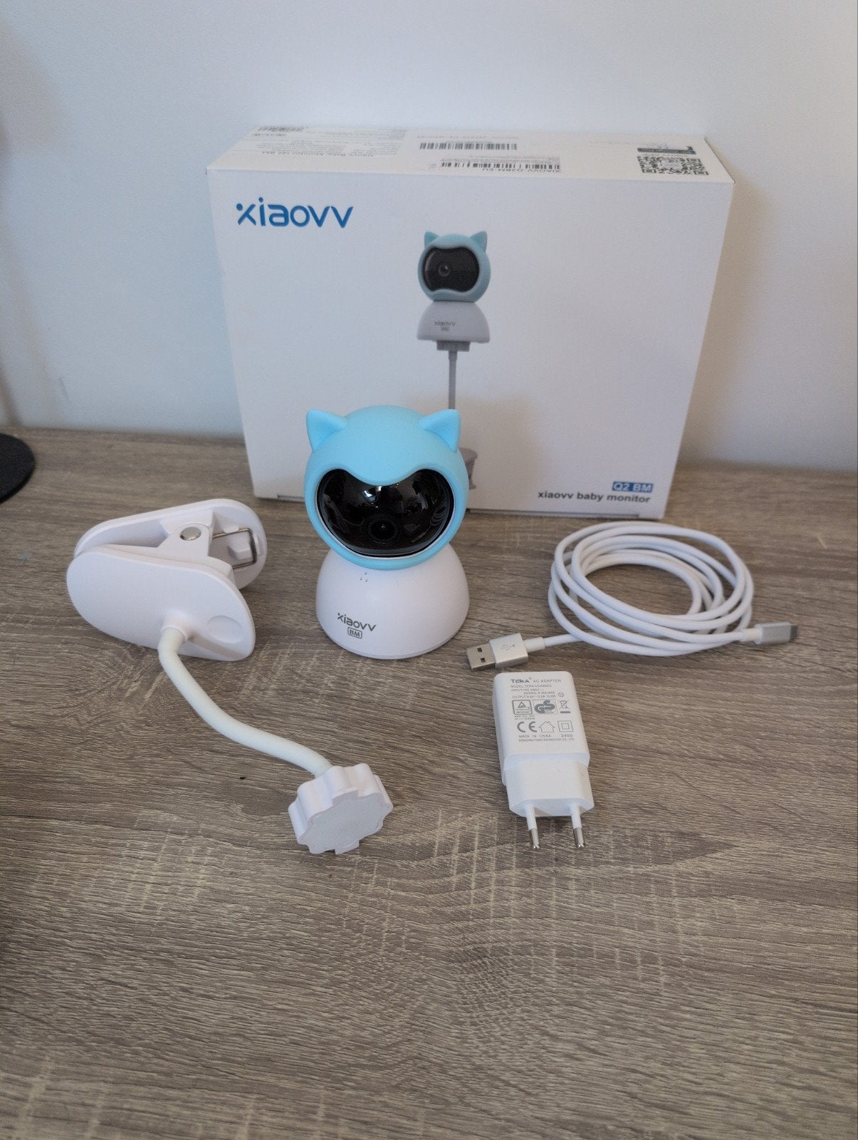 Xiaovv Babyfoon met Camera - Zo goed als nieuw, Ophalen of Verzenden, Zo goed als nieuw, 250 meter of meer, Camera