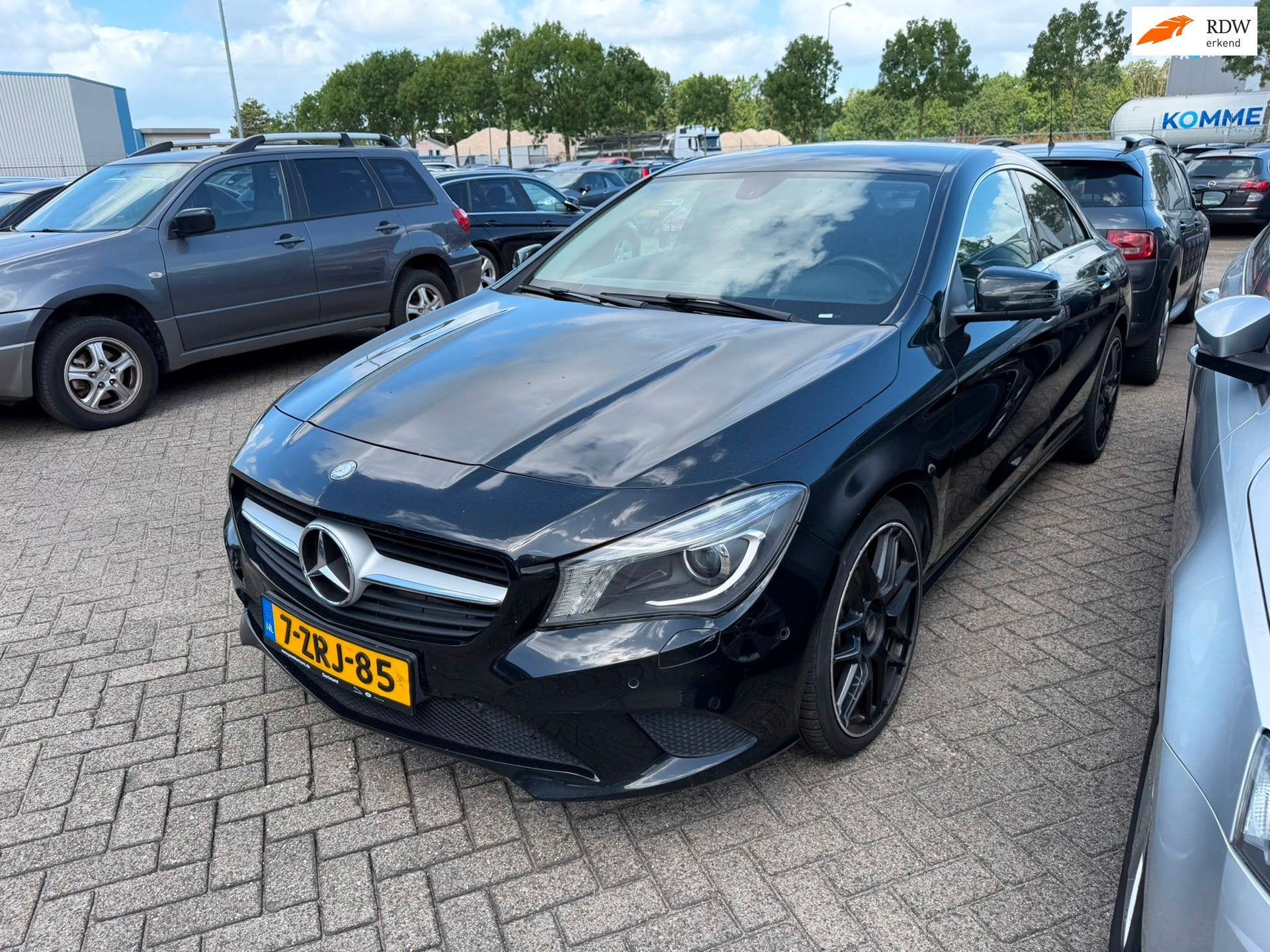Mercedes-Benz CLA-klasse 180 CDI Lease Edition, Auto's, Gebruikt, Zwart, Origineel Nederlands, Diesel