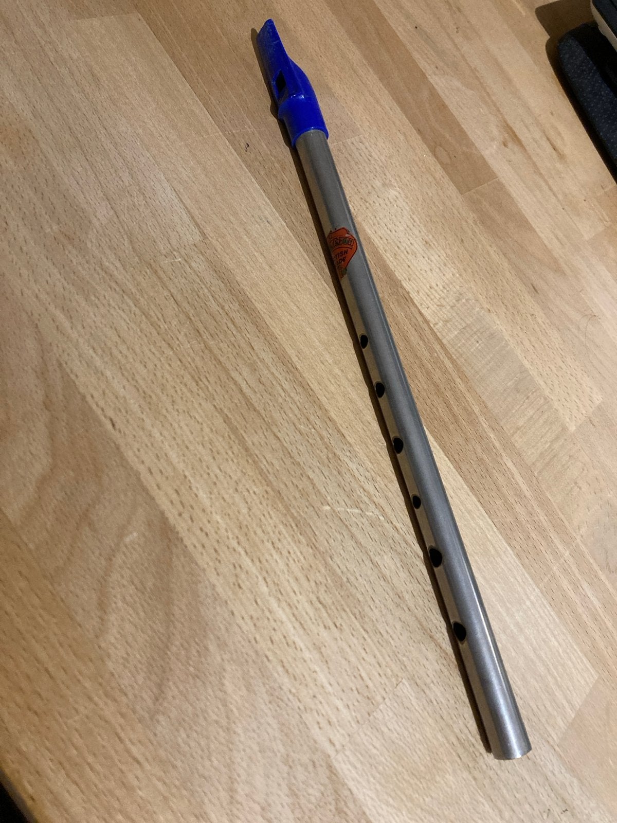 Vintage Clarke Tin Whistle - British Made, Ophalen of Verzenden, Gebruikt, Sopraan of Sopranino, Kunststof