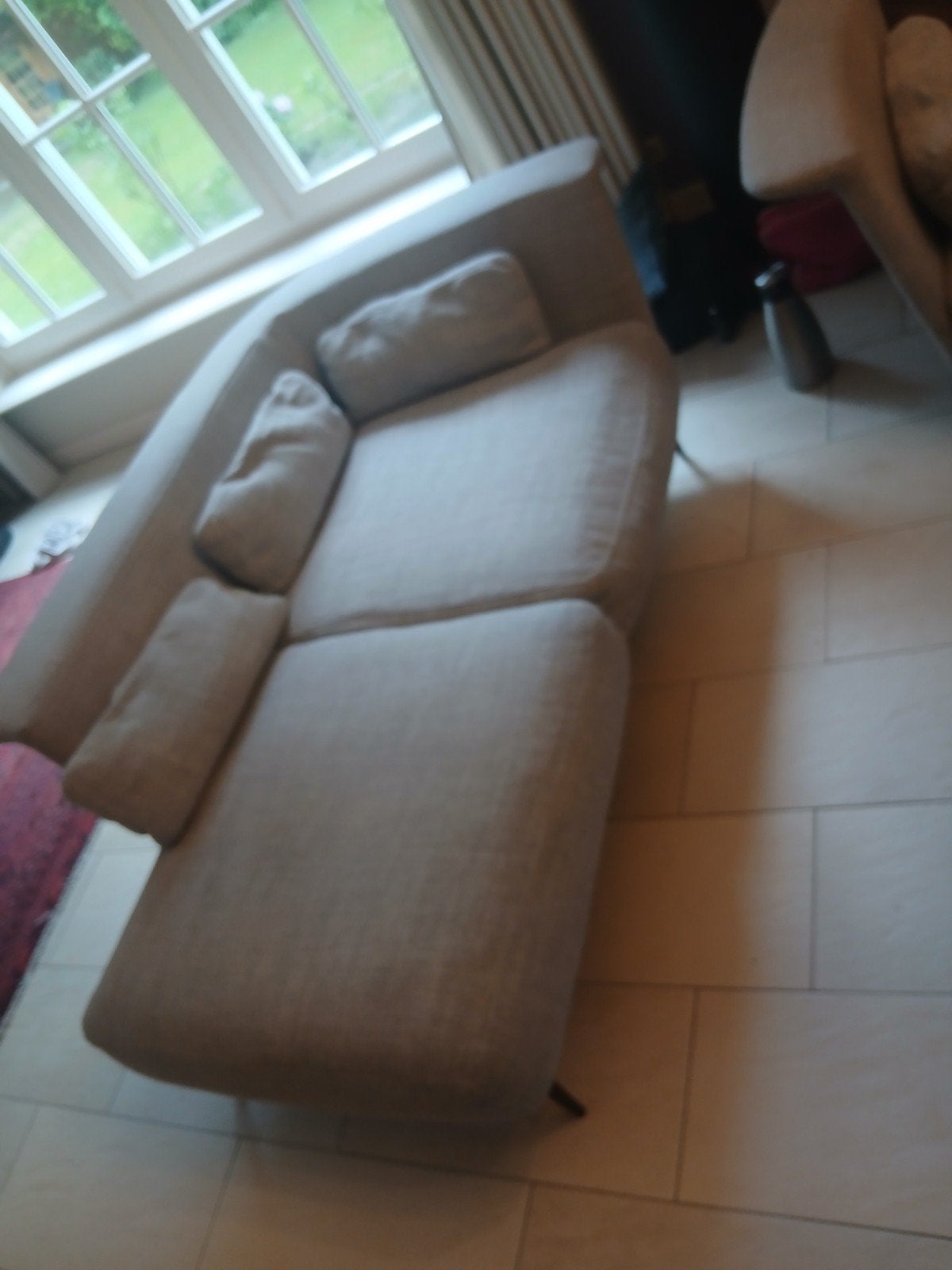 Beste merk bank Montel setje 3 zit en nog 3 zit compleet, Ophalen of Verzenden, 75 tot 100 cm, Stof