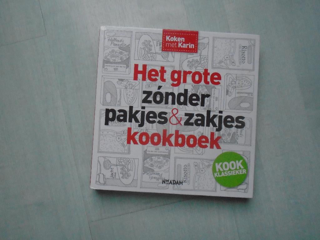 het grote boek zonder pakjes & zakjes, karin luiten, Ophalen of Verzenden, Zo goed als nieuw, Karin luiten, Nederland en België