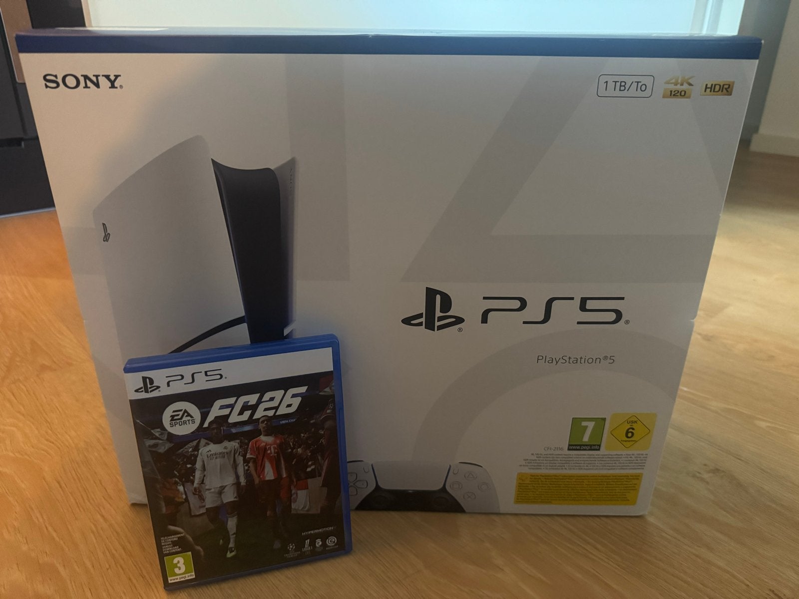 Playstation 5 met FC26, Ophalen, Zo goed als nieuw, Playstation 5