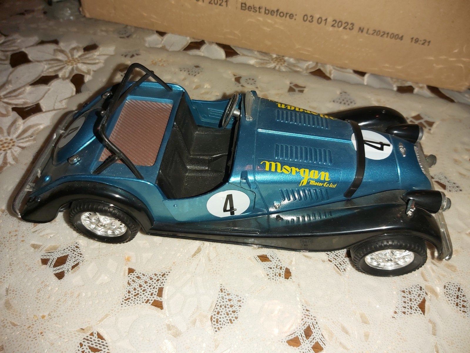 Morgan Plus 8. Polistil., Ophalen of Verzenden, Zo goed als nieuw, Auto, Overige merken