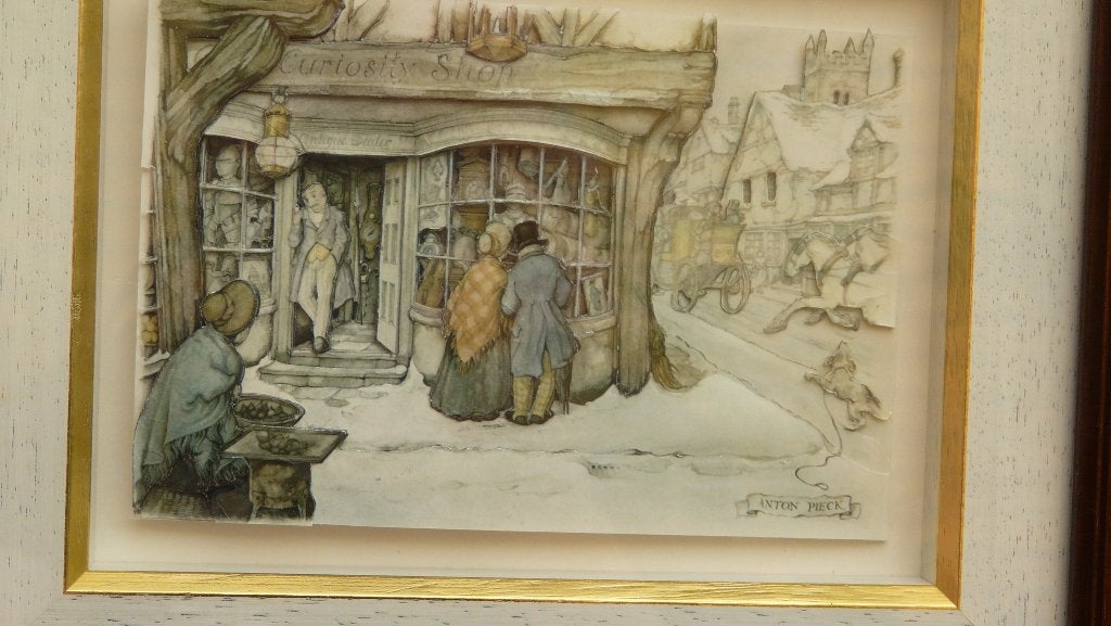 Anton Pieck : 2 vintage werken, Ophalen of Verzenden, Zo goed als nieuw, Overige typen
