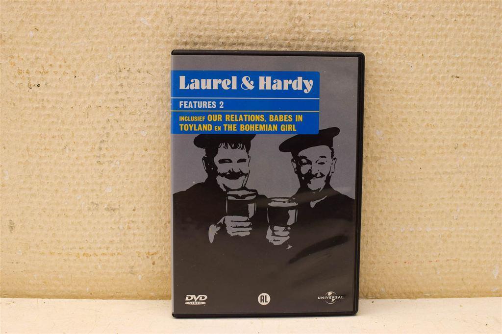 Laurel & Hardy Features 2 47517, Cd's en Dvd's, Ophalen of Verzenden, Gebruikt
