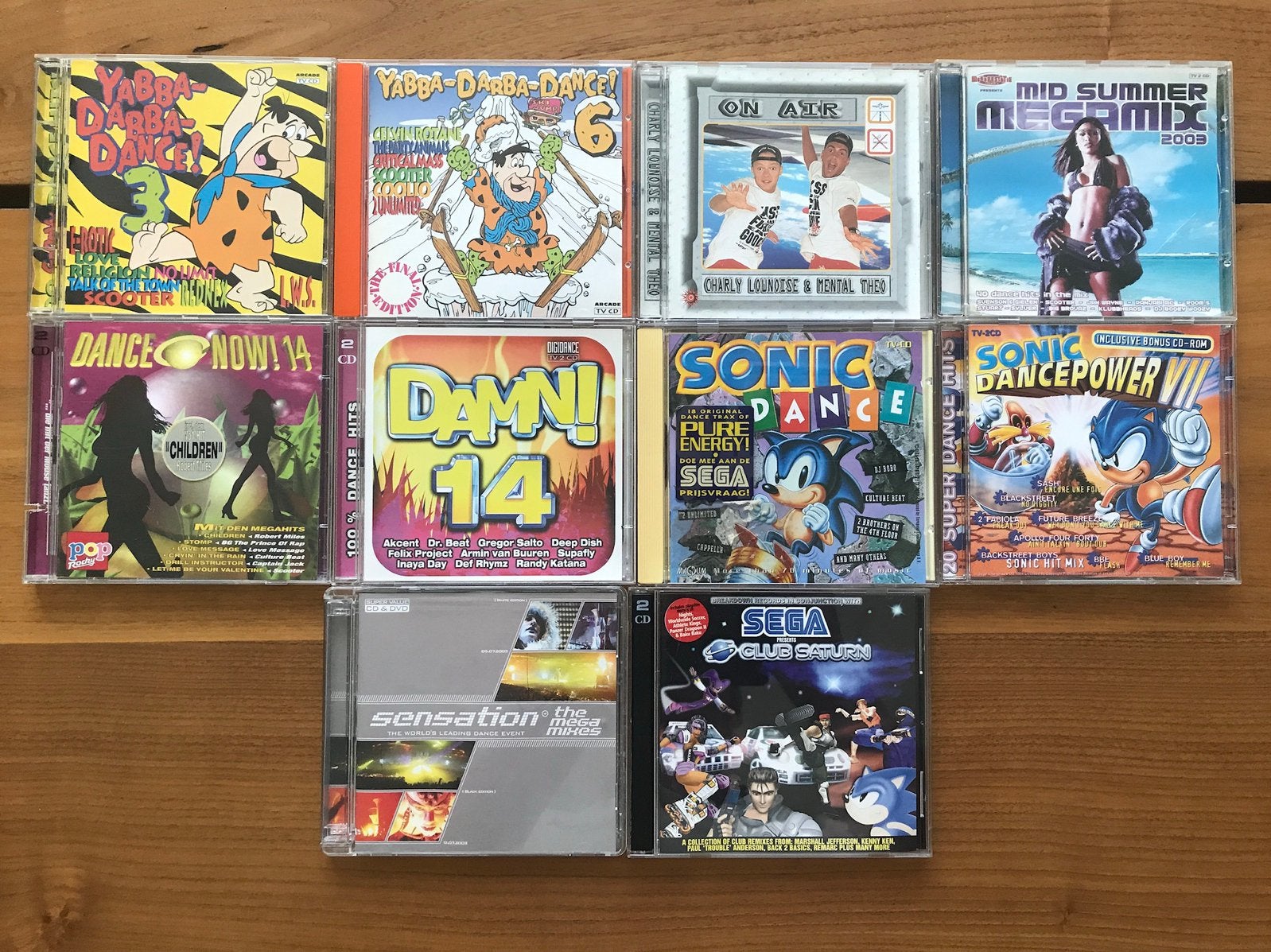 Diverse dance cd samplers / prijs 2,50 euro per stuk, Ophalen of Verzenden, Zo goed als nieuw, Dance Populair